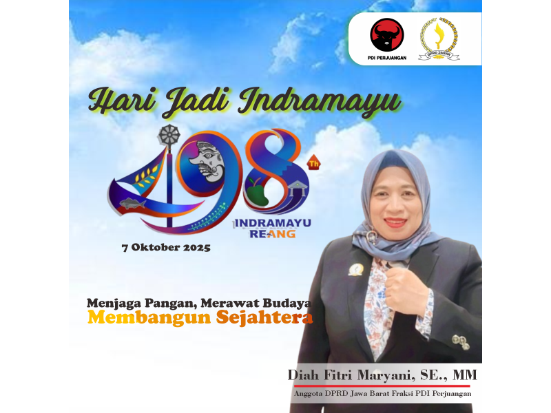 Diah Fitri Maryani: Hari Jadi Indramayu ke-498, Momentum Jaga Pangan dan Warisan Budaya