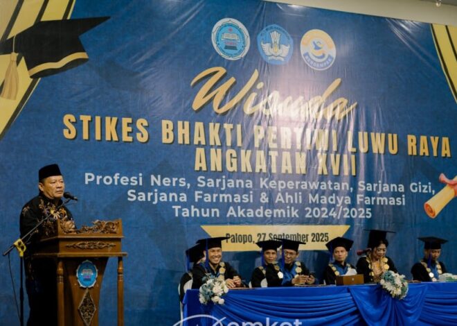 STIKES Luwu Raya Wisuda, Pemkot Beri Ucapan Selamat