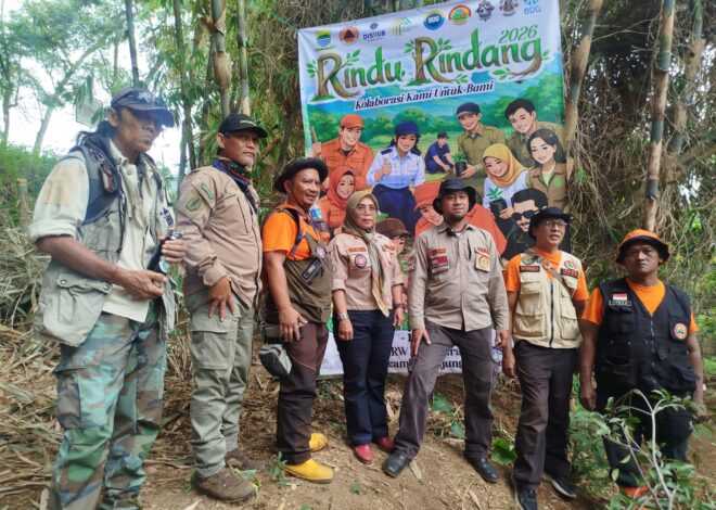 Perhutani KPH Bandung Utara Dukung Aksi Penanaman “Rindu Rindang Kota Bandung”