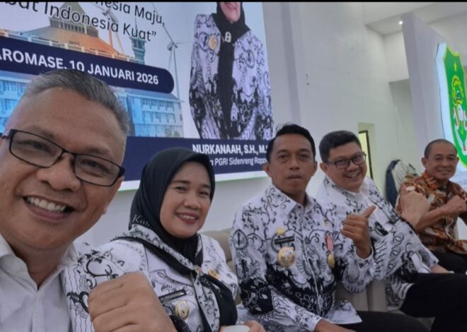 Sidrap Siap Jadi Tuan Rumah PORSENIJAR PGRI Sulsel 2026