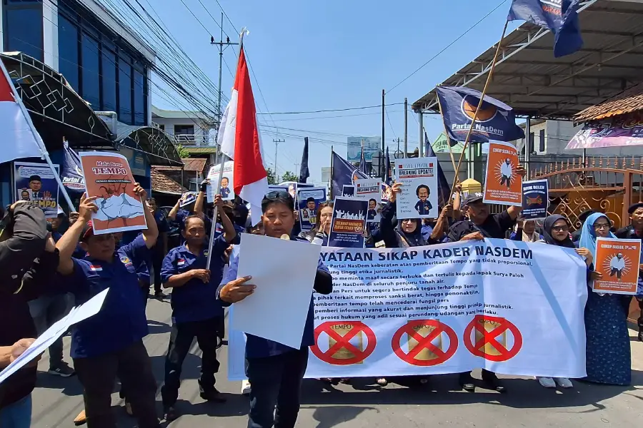 7 Tuntutan Kader NasDem Mojokerto Bela Surya Paloh, Desak Permintaan Maaf Majalah Tempo