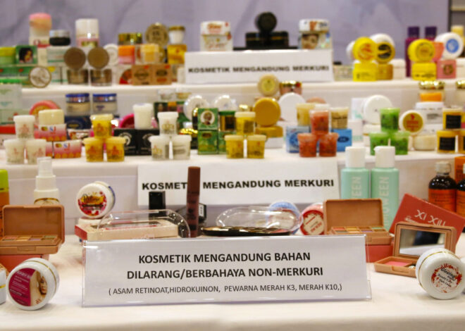 BPOM Tarik 11 Kosmetik Berbahaya yang Mengandung Merkuri