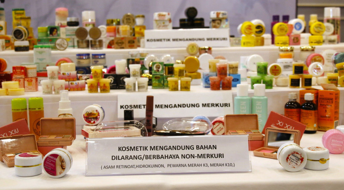 BPOM Tarik 11 Kosmetik Berbahaya yang Mengandung Merkuri