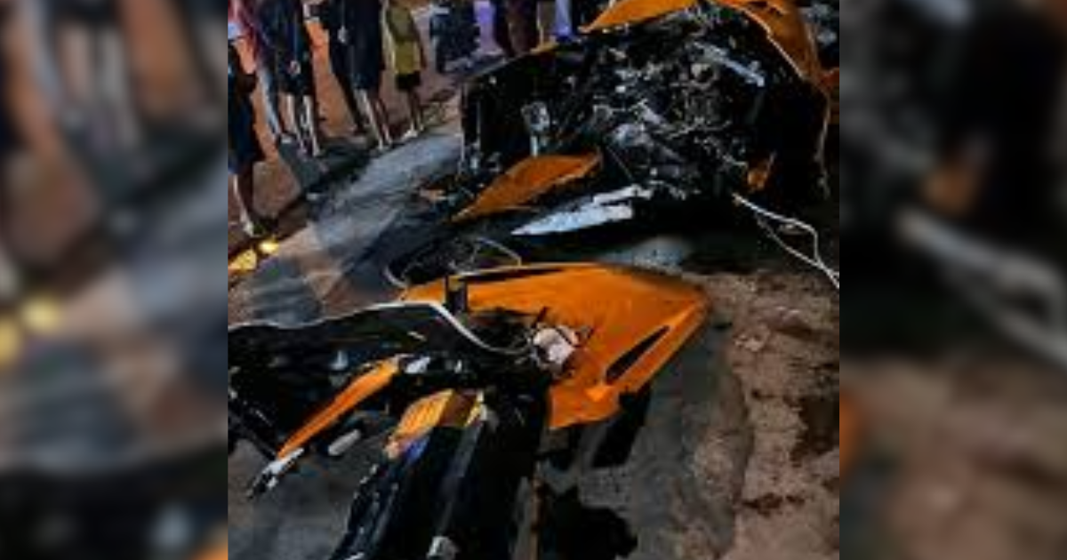 Robby Pantjoro Alami Kecelakaan Bersama Andra ST, McLaren 720S Terbelah Dua di Sukoharjo